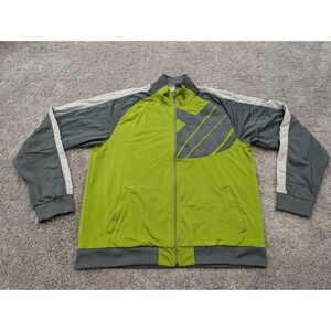 Timberland Jacket Mens XXL Sweater Full‎ Zip Green Athletic